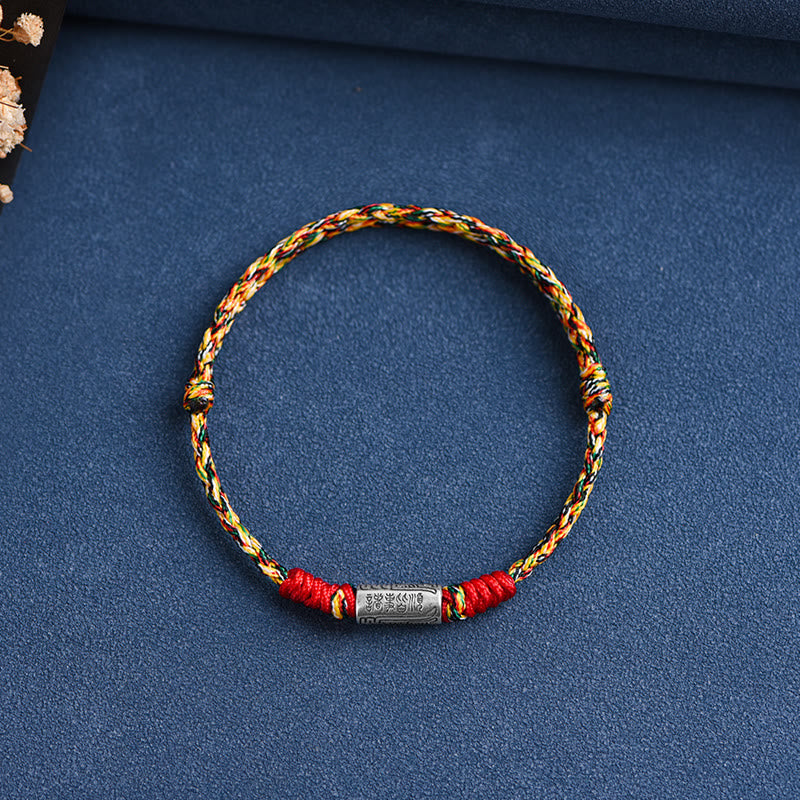 EverestArtstudios Handcrafted 925 Sterling Silver Everything Goes Well Design Protection Strength Bracelet Anklet