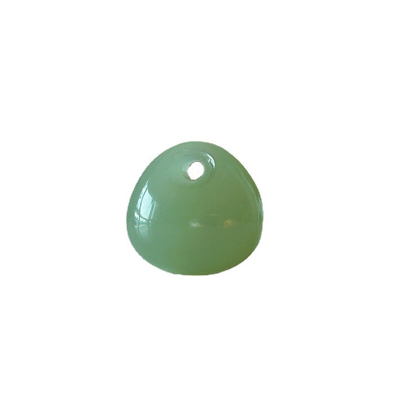 Buddha Stones Natural Jade Luck Prosperity Necklace Pendant