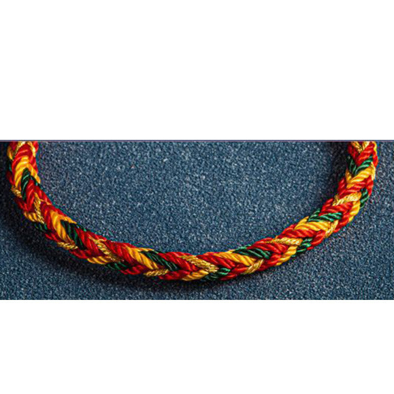 EverestArtstudios "May you be safe and sound all year round" Lucky Multicolored Bracelet