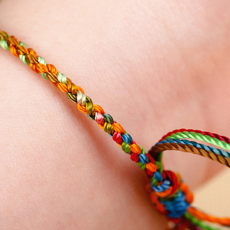 EverestArtstudios "May all your wishes come true" Lucky Multicolored Bracelet
