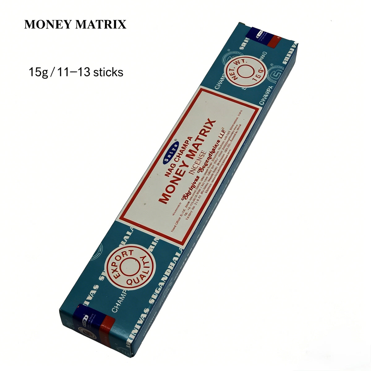 Authentic Nag Champa Sai Baba Incense | Natural Indian Sandalwood & Floral Aroma | 15g / 40g Packs | Meditation & Relaxation Incense Sticks