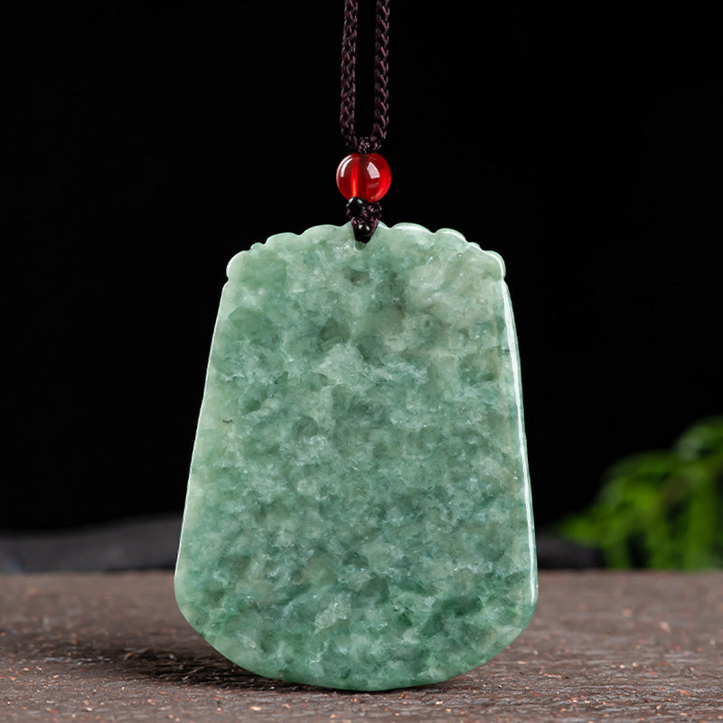 EverestArtstudios Chinese Zodiac Dragon Jade Strength Necklace String Pendant