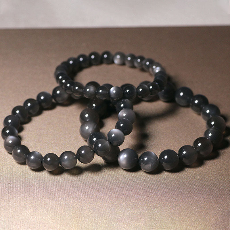 Buddha Stones Natural Moonstone Positive Love Beads Bracelet