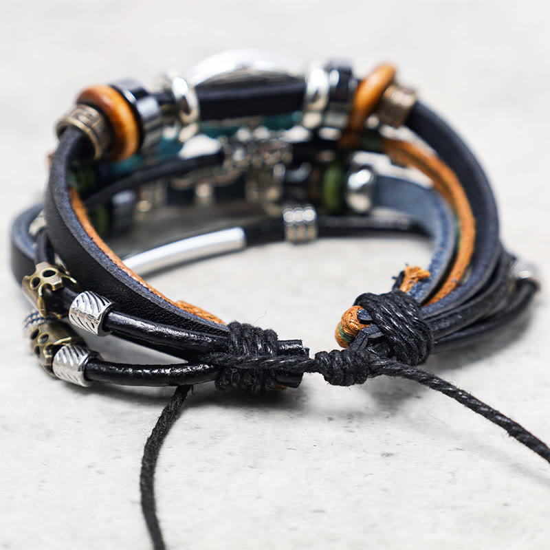 EverestArtStudios Tibetan Turquoise Evil Eye Purification Bracelet