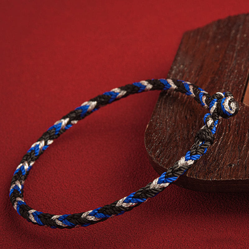 EverestArtstudios "May prosperity fill your life" Lucky Multicolored Bracelet