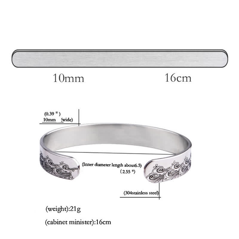 Buddha Stones The Day I Lost You Memorial Harmony Bracelet Bangle