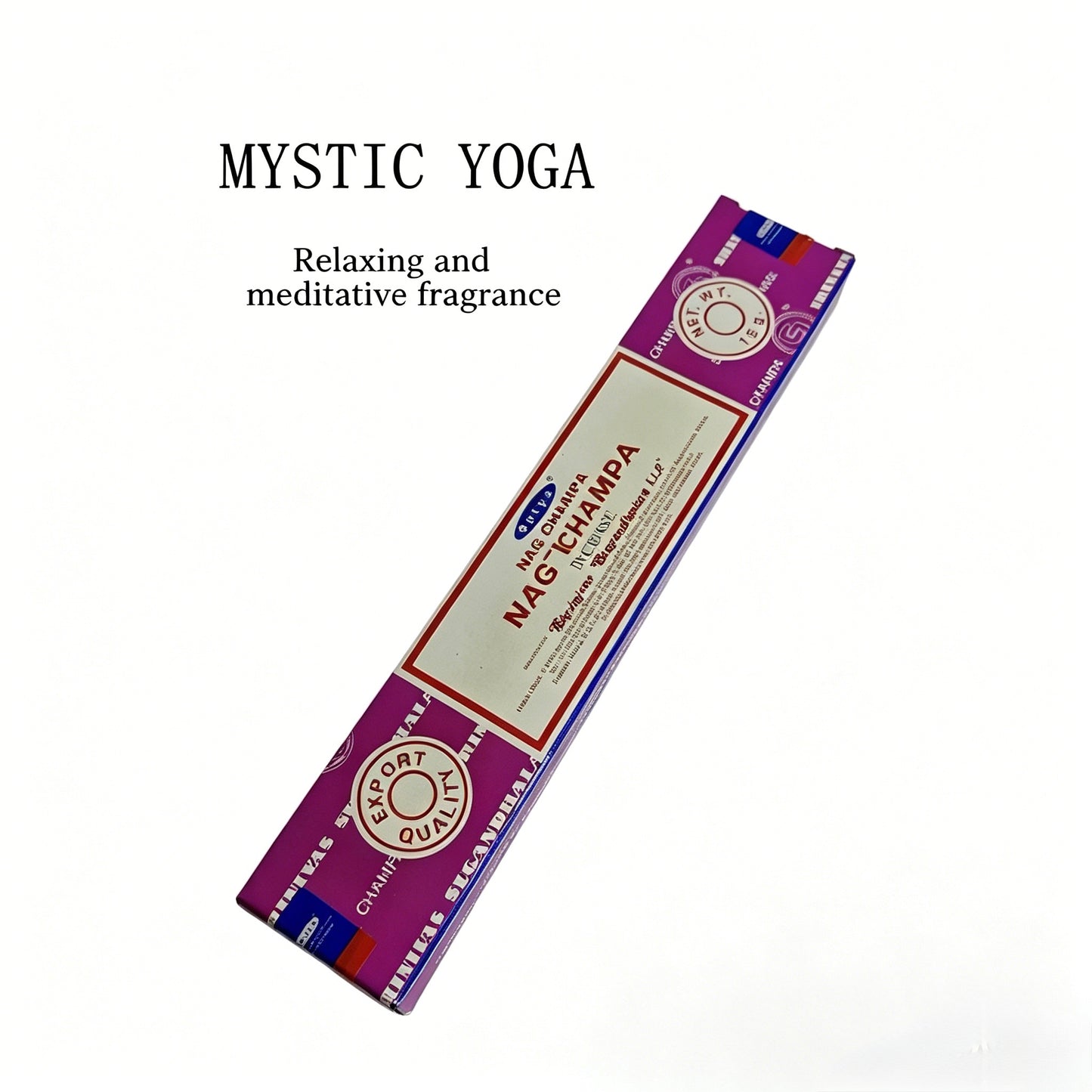 Authentic Nag Champa Sai Baba Incense | Natural Indian Sandalwood & Floral Aroma | 15g / 40g Packs | Meditation & Relaxation Incense Sticks