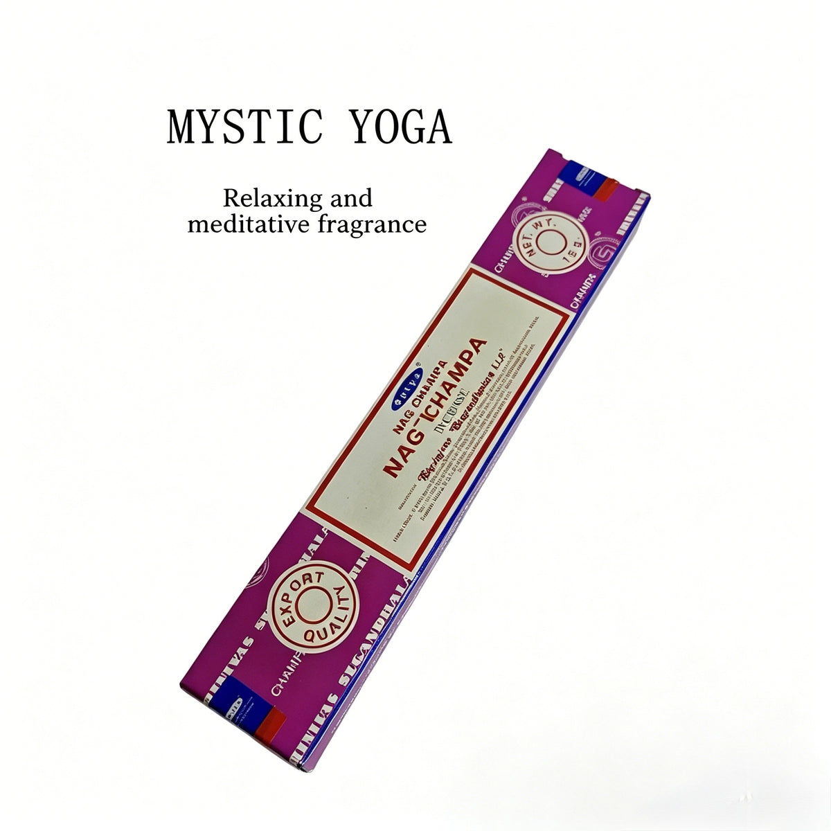 Authentic Nag Champa Sai Baba Incense | Natural Indian Sandalwood & Floral Aroma | 15g / 40g Packs | Meditation & Relaxation Incense Sticks