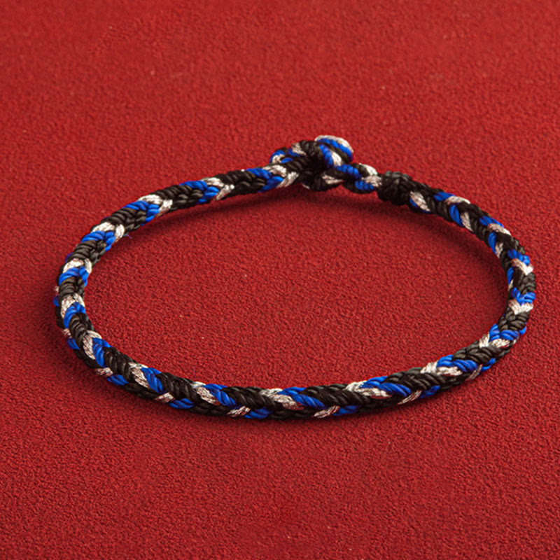 EverestArtstudios "May prosperity fill your life" Lucky Multicolored Bracelet