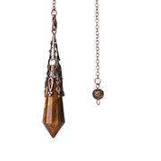 Buddha Stones Natural Tiger's Eye Stone Healing Necklace