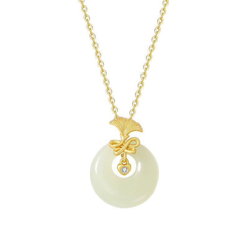 EverestArtstudios 925 Sterling Silver Natural Hetian Jade Carnation Flower Prosperity Necklace Pendant