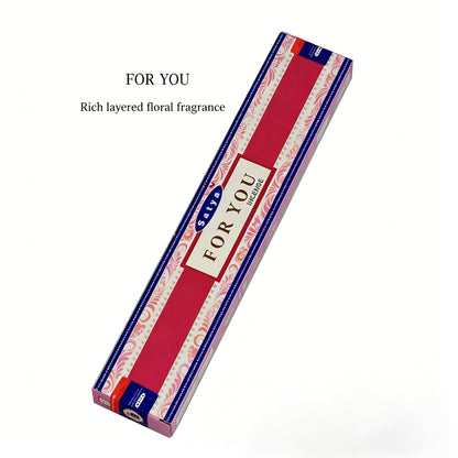 Authentic Nag Champa Sai Baba Incense | Natural Indian Sandalwood & Floral Aroma | 15g / 40g Packs | Meditation & Relaxation Incense Sticks