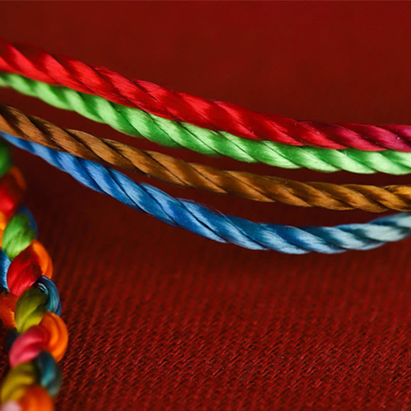 EverestArtstudios "May all your wishes come true" Lucky Multicolored Bracelet