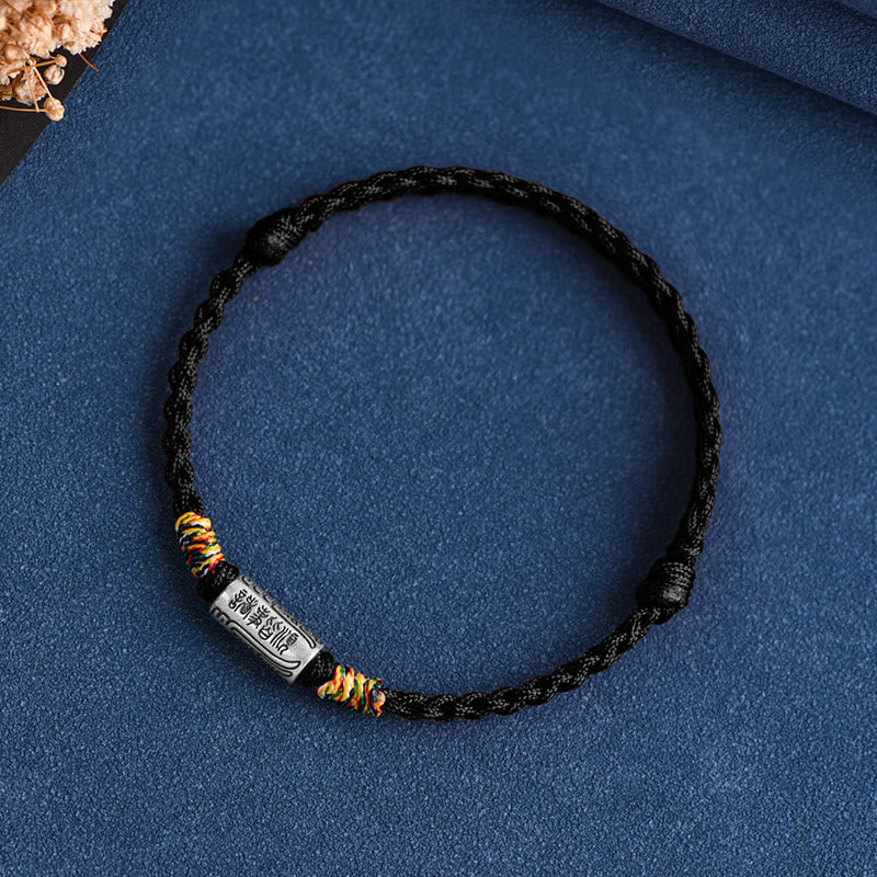 EverestArtstudios Handcrafted 925 Sterling Silver Everything Goes Well Design Protection Strength Bracelet Anklet