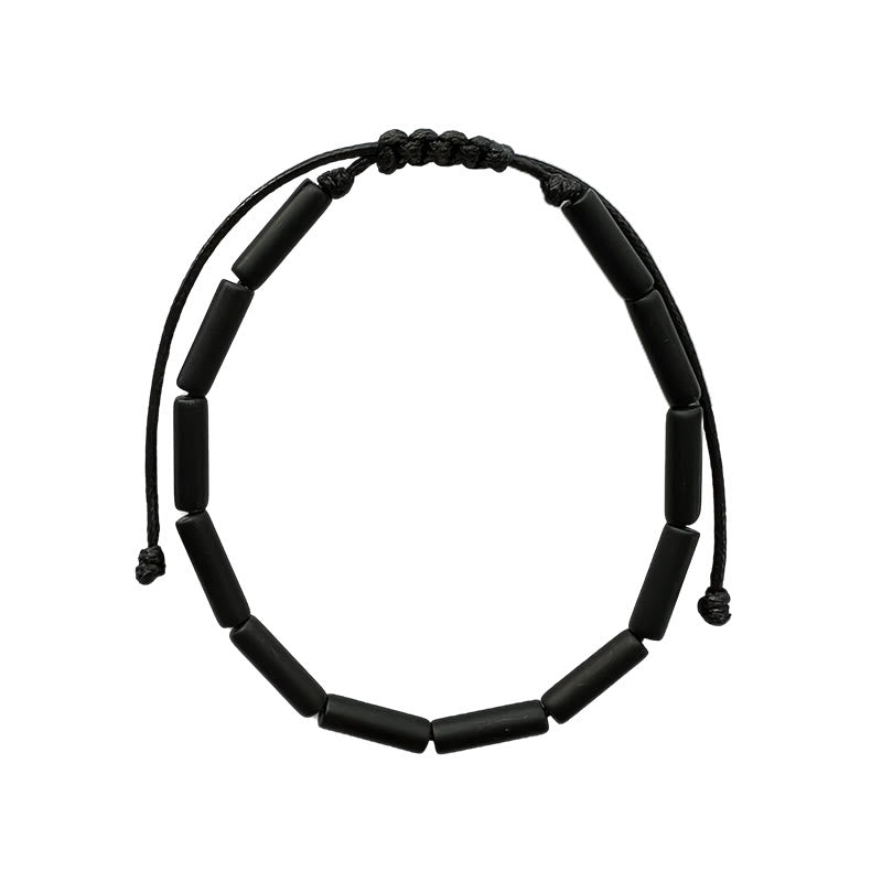 EverestArtStudios Black Onyx Bead Support Protection Bracelet