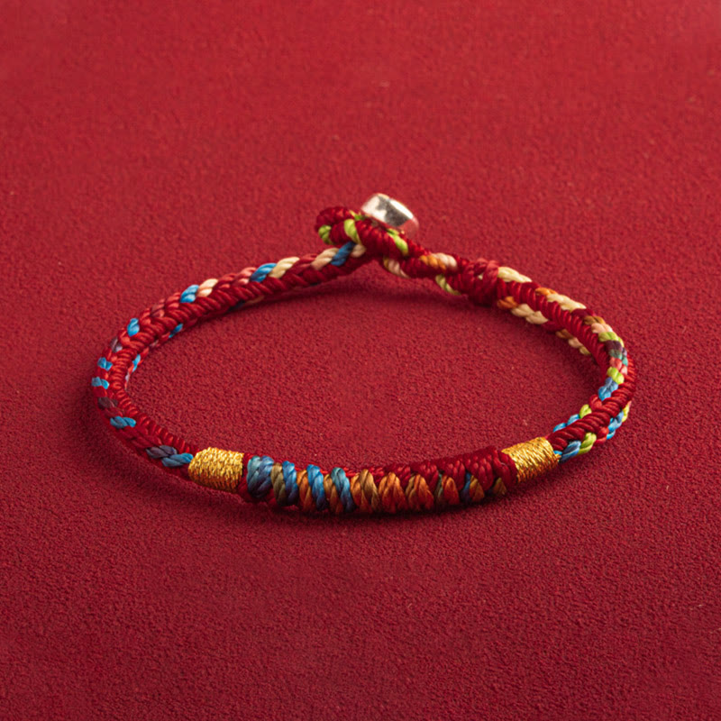 EverestArtstudios "May You Be Safe And Lucky In The Year Ahead" Multicolored Bracelet