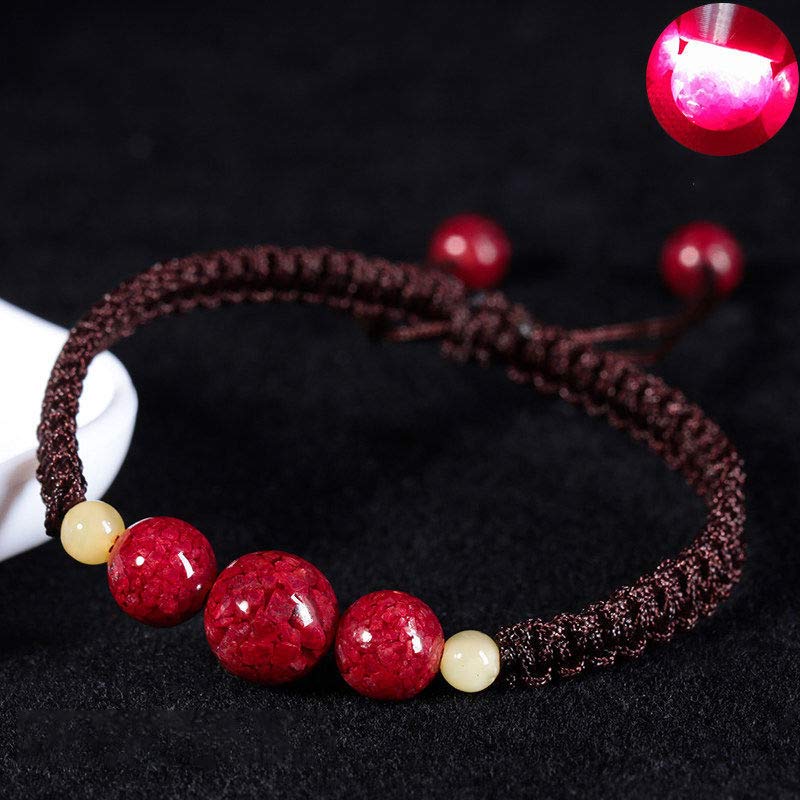 EverestArtstudios Cinnabar Blessing Red String Bracelet For Kids
