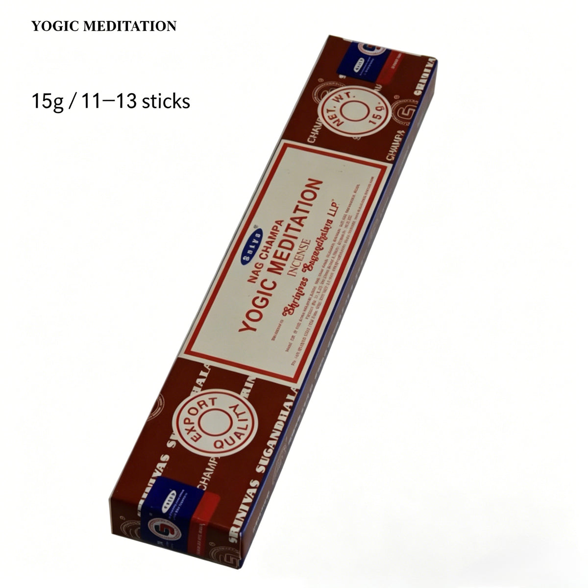 Authentic Nag Champa Sai Baba Incense | Natural Indian Sandalwood & Floral Aroma | 15g / 40g Packs | Meditation & Relaxation Incense Sticks
