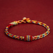 EverestArtstudios Handmade Dragon Boat Festival Luck Colorful Rope Child Adult Bracelet
