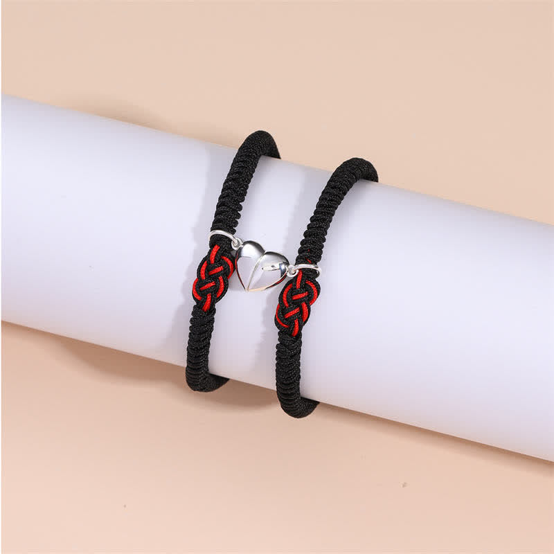 EverestArtstudios 2Pcs Tibetan Luck Chinese Knot Protection String Bracelet