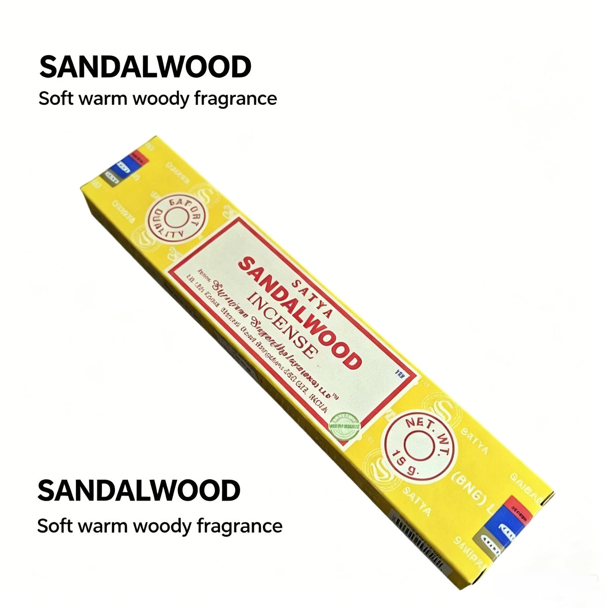 Authentic Nag Champa Sai Baba Incense | Natural Indian Sandalwood & Floral Aroma | 15g / 40g Packs | Meditation & Relaxation Incense Sticks