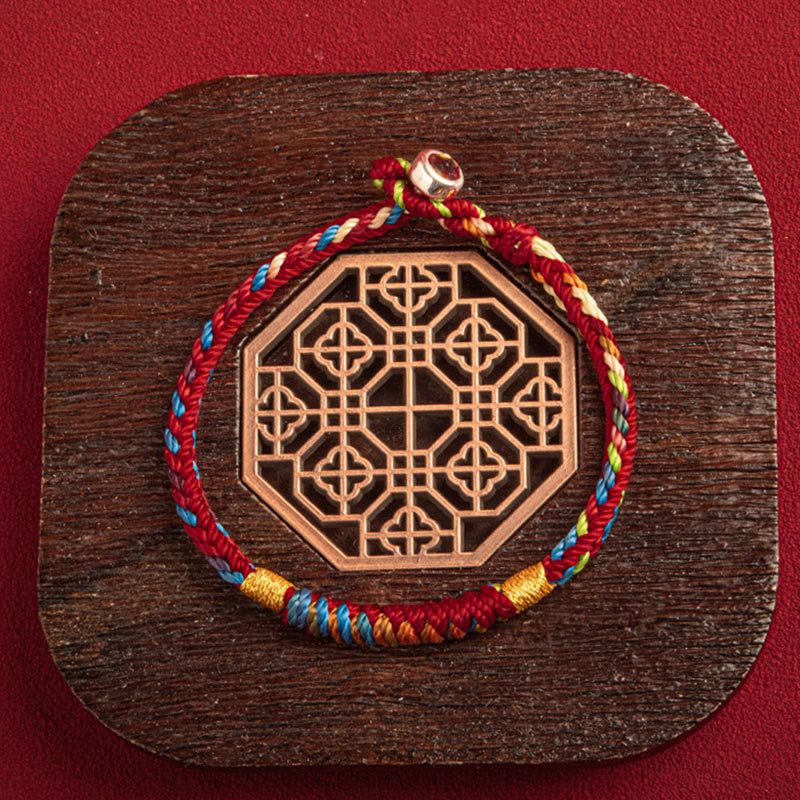 EverestArtstudios "May You Be Safe And Lucky In The Year Ahead" Multicolored Bracelet