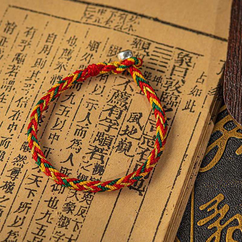 EverestArtstudios "May you be good fortune and success" Lucky Multicolored Bracelet