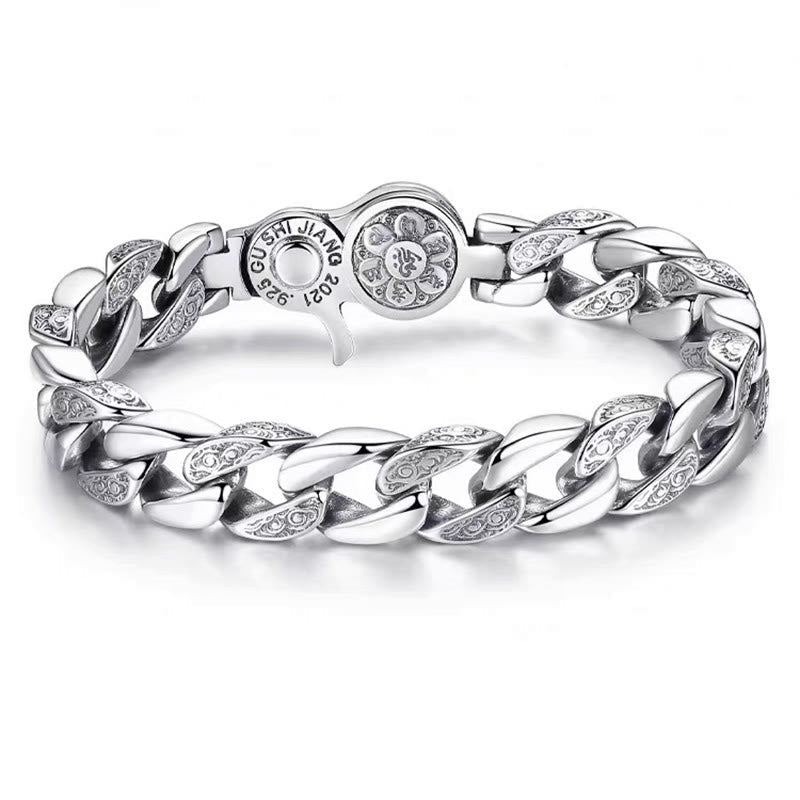 EverestArtStudios Tibet Om Mani Padme Hum Double Dorje Vajra Creativity Bracelet