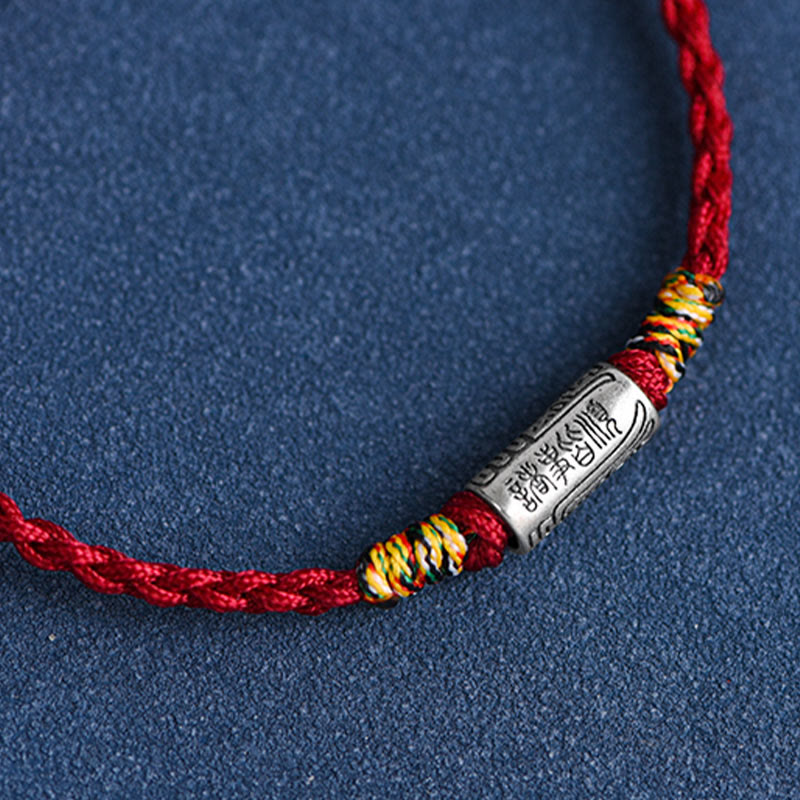EverestArtstudios Handcrafted 925 Sterling Silver Everything Goes Well Design Protection Strength Bracelet Anklet