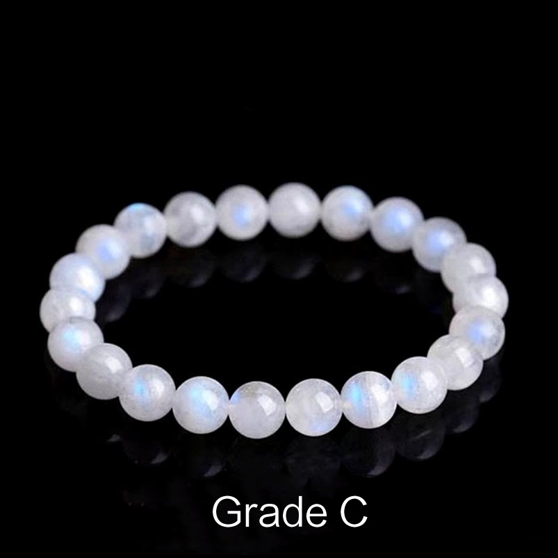 EverestArtStudios Natural Moonstone Prosperity Bracelet