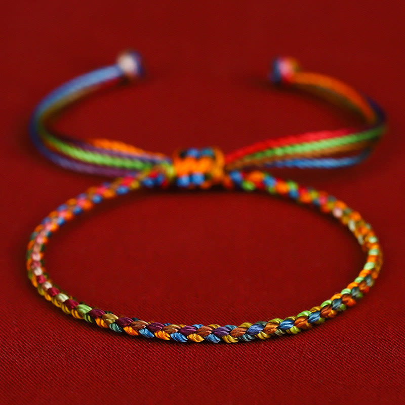 EverestArtstudios "May all your wishes come true" Lucky Multicolored Bracelet