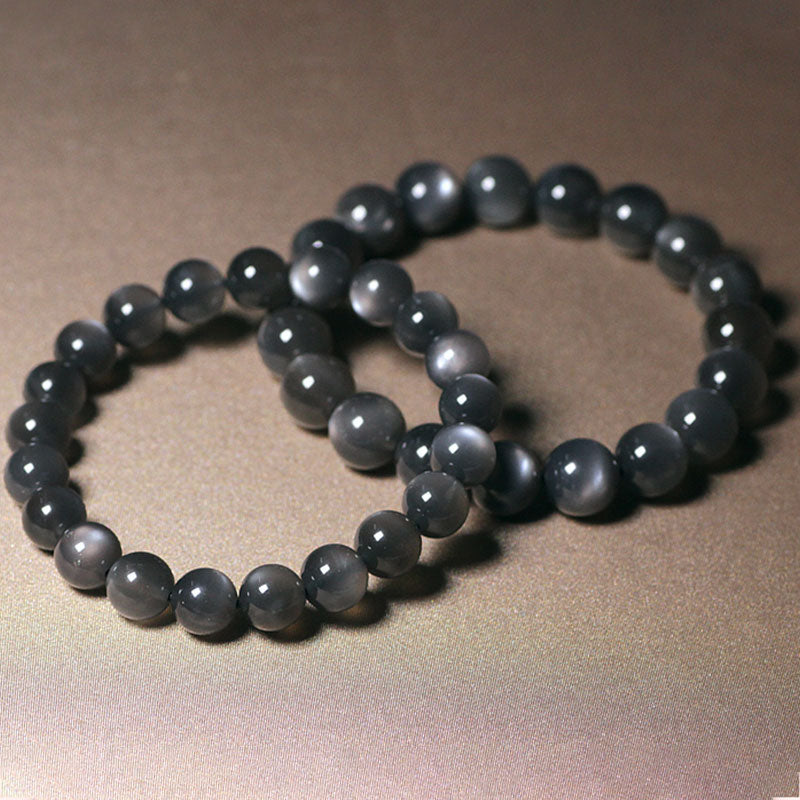 Buddha Stones Natural Moonstone Positive Love Beads Bracelet