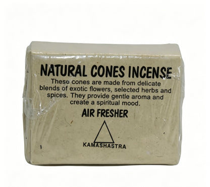 EverestArtStudios Natural Handmade Nepalese Cone Incense – Lotus Himalayan Incense Cones with Ceramic Holder, Meditation & Yoga Aromatherapy, Sandalwood, Night Queen & Floral Scents