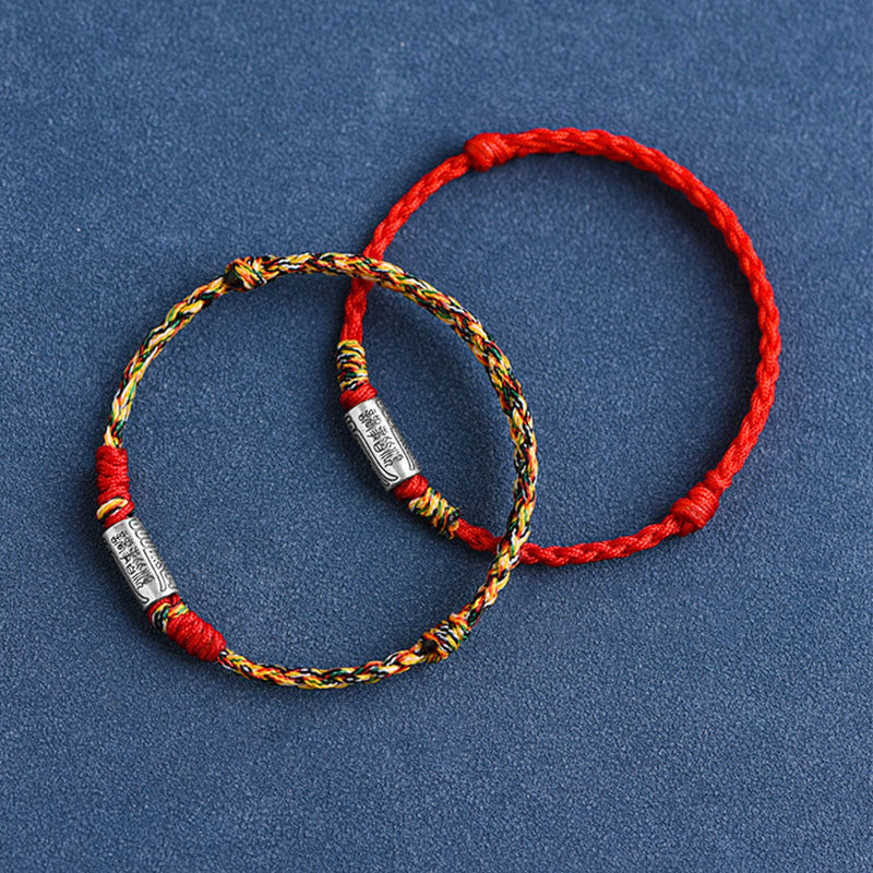 EverestArtstudios Handcrafted 925 Sterling Silver Everything Goes Well Design Protection Strength Bracelet Anklet