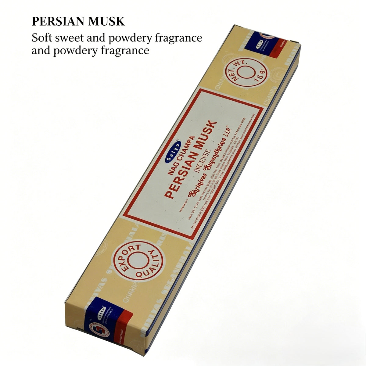 Authentic Nag Champa Sai Baba Incense | Natural Indian Sandalwood & Floral Aroma | 15g / 40g Packs | Meditation & Relaxation Incense Sticks