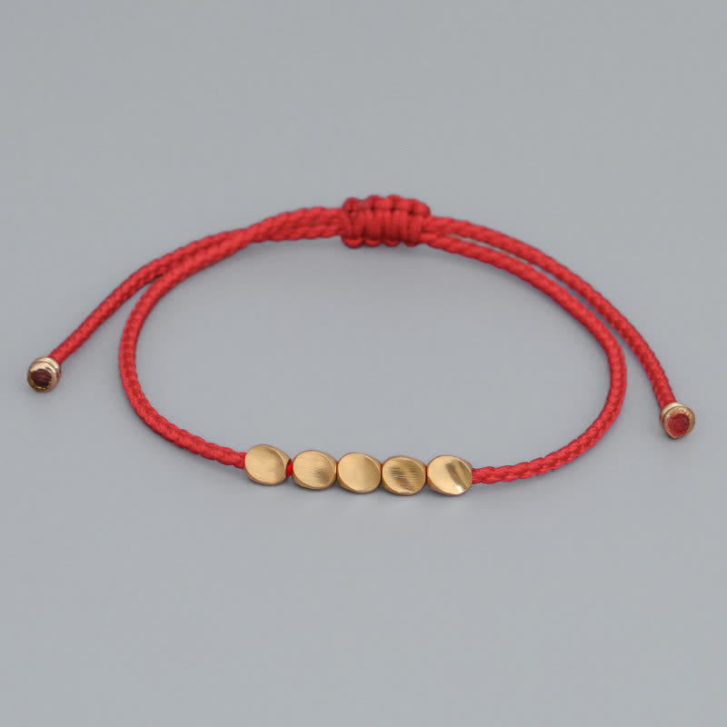 EverestArtstudios FengShui Lucky Red String Bracelet