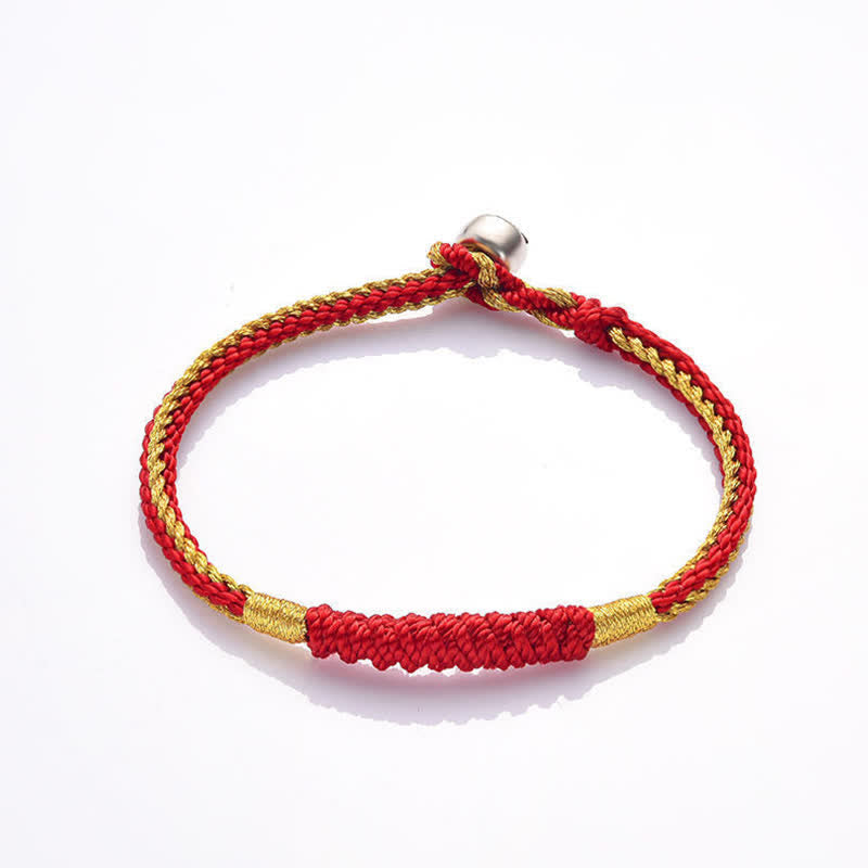 EverestArtstudios Tibetan Handmade Braid Luck String Protection Bracelet