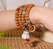 Vajra-Bodhi-Samen-Mala mit 108 Perlen à 8 mm