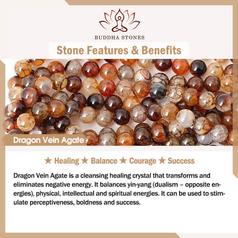 Buddha Stones Natural Tiger Eye Red Agate Dragon Vein Agate Stone Vajra Dorje Power Healing Bracelet Car Decoration