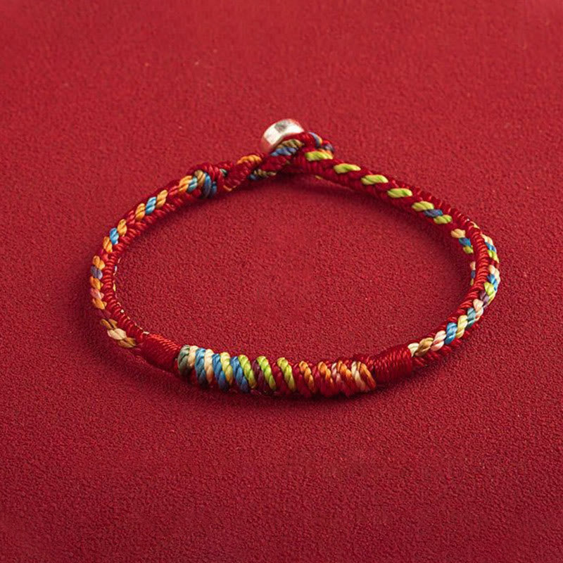 EverestArtstudios "May You Be Safe And Lucky In The Year Ahead" Multicolored Bracelet