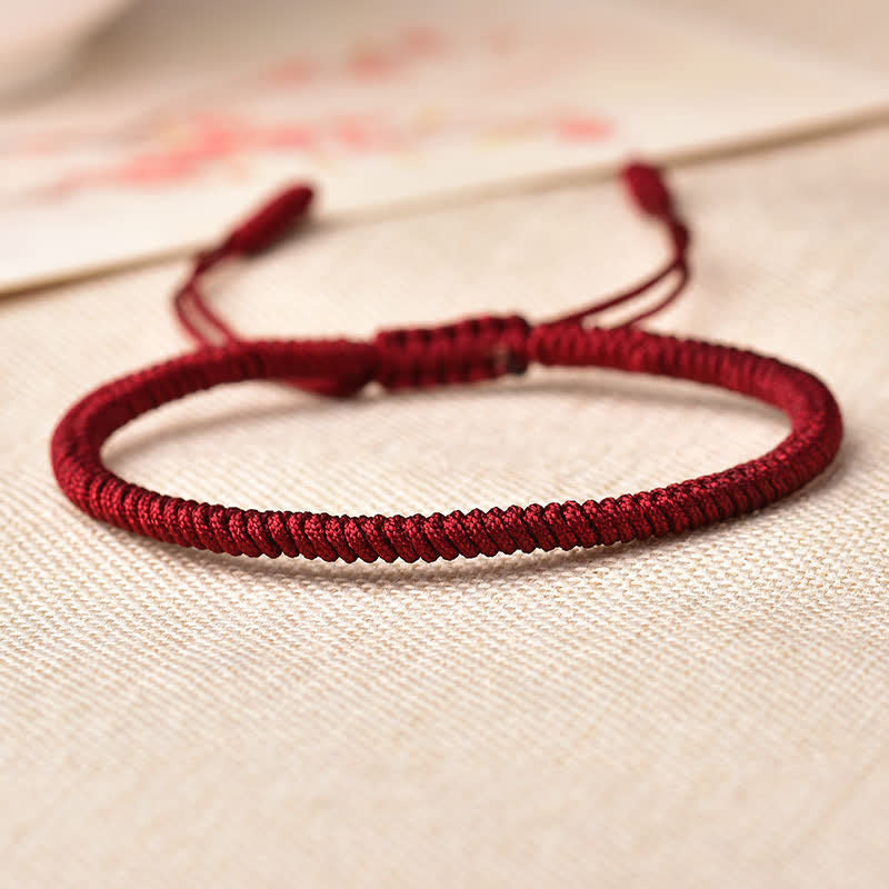 EverestArtStudios Tibetan Lucky 3 Combination Sets Red String Bracelet