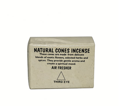 EverestArtStudios Natural Handmade Nepalese Cone Incense – Lotus Himalayan Incense Cones with Ceramic Holder, Meditation & Yoga Aromatherapy, Sandalwood, Night Queen & Floral Scents