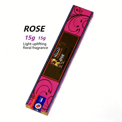 Authentic Nag Champa Sai Baba Incense | Natural Indian Sandalwood & Floral Aroma | 15g / 40g Packs | Meditation & Relaxation Incense Sticks