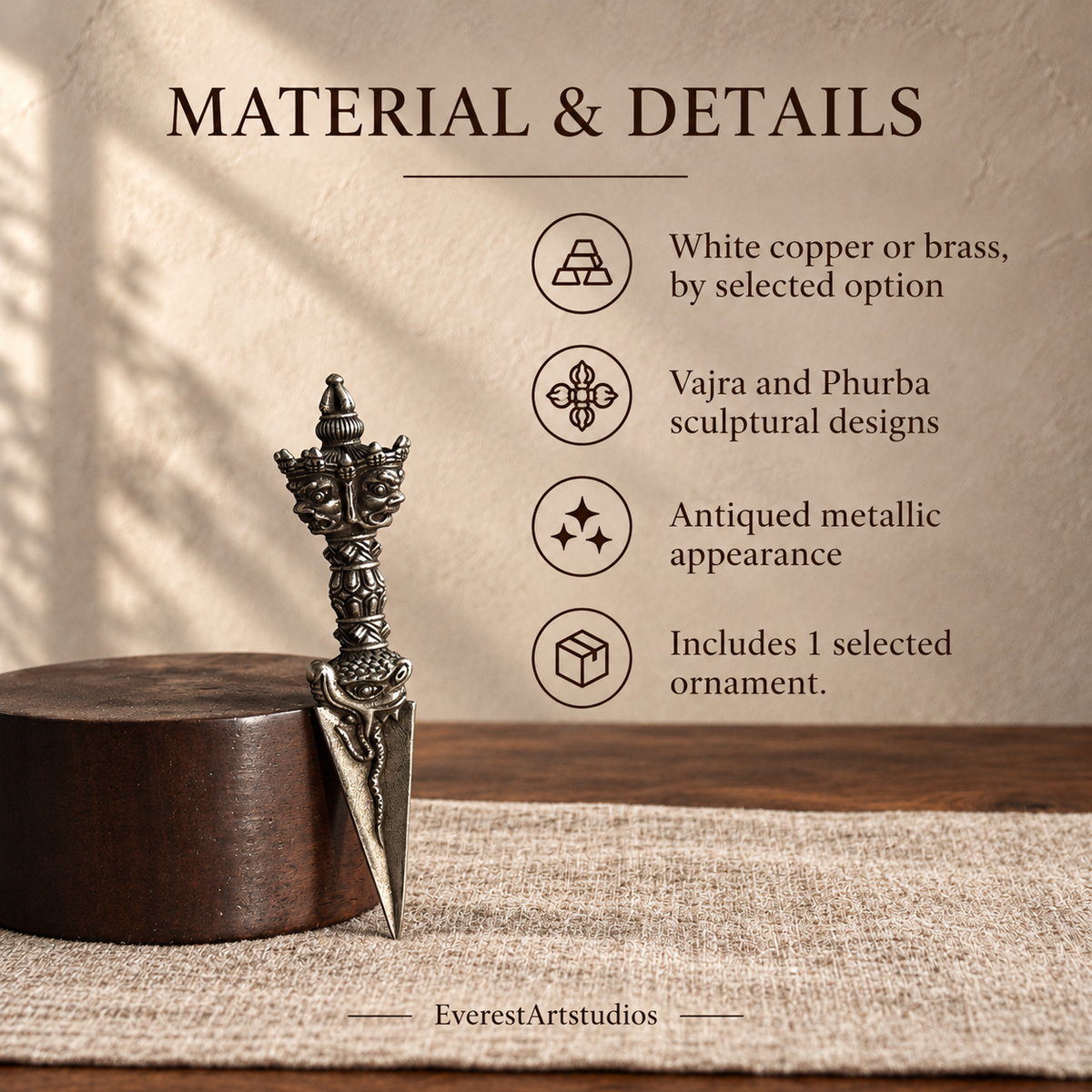 MATERIAL & DETAILS