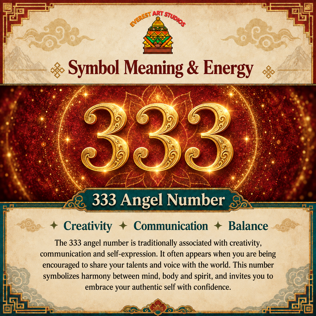 EverestArtstudios 333 Angel Number