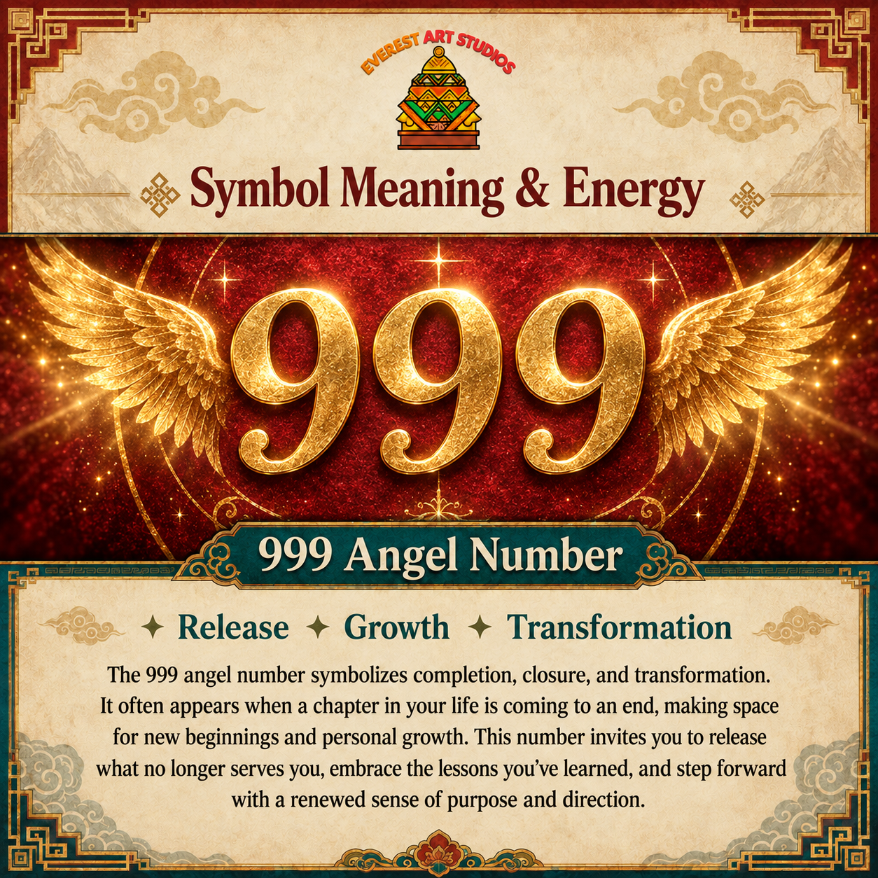 EverestArtstudios 999 Angel Number