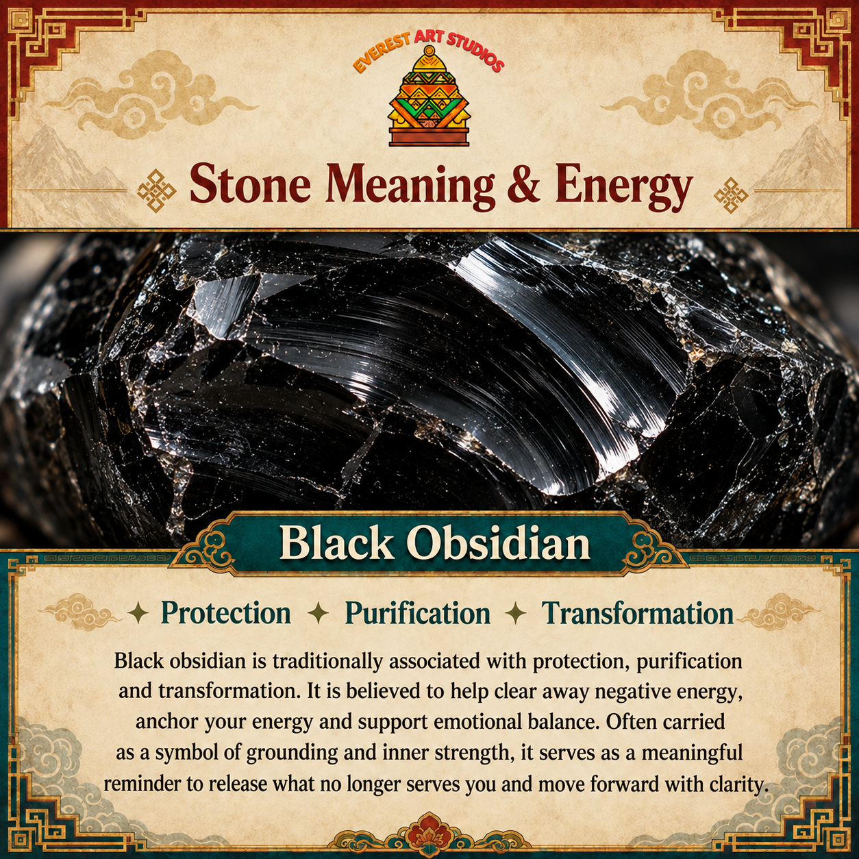 EverestArtstudios Black Obsidian
