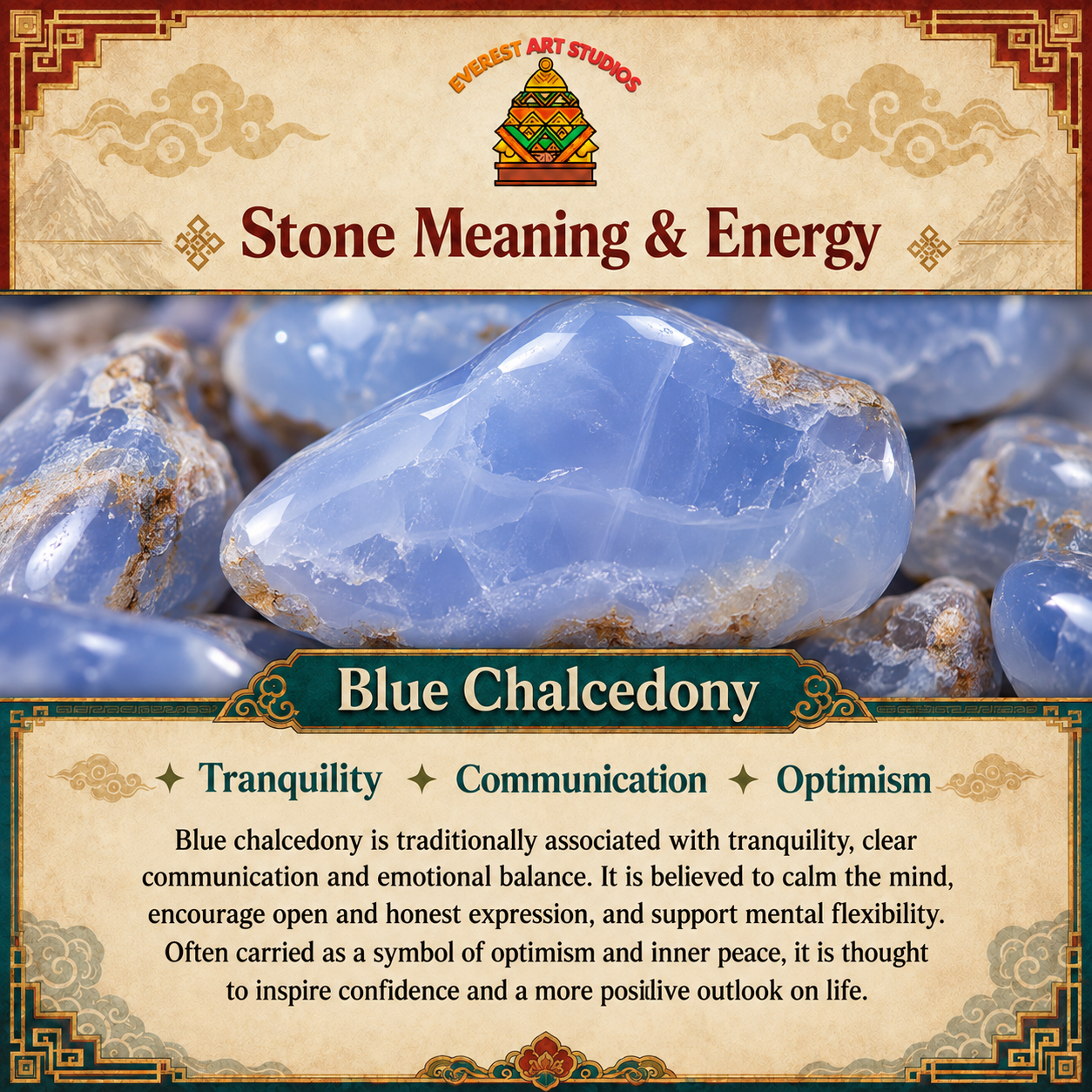 EverestArtstudios Blue Chalcedony