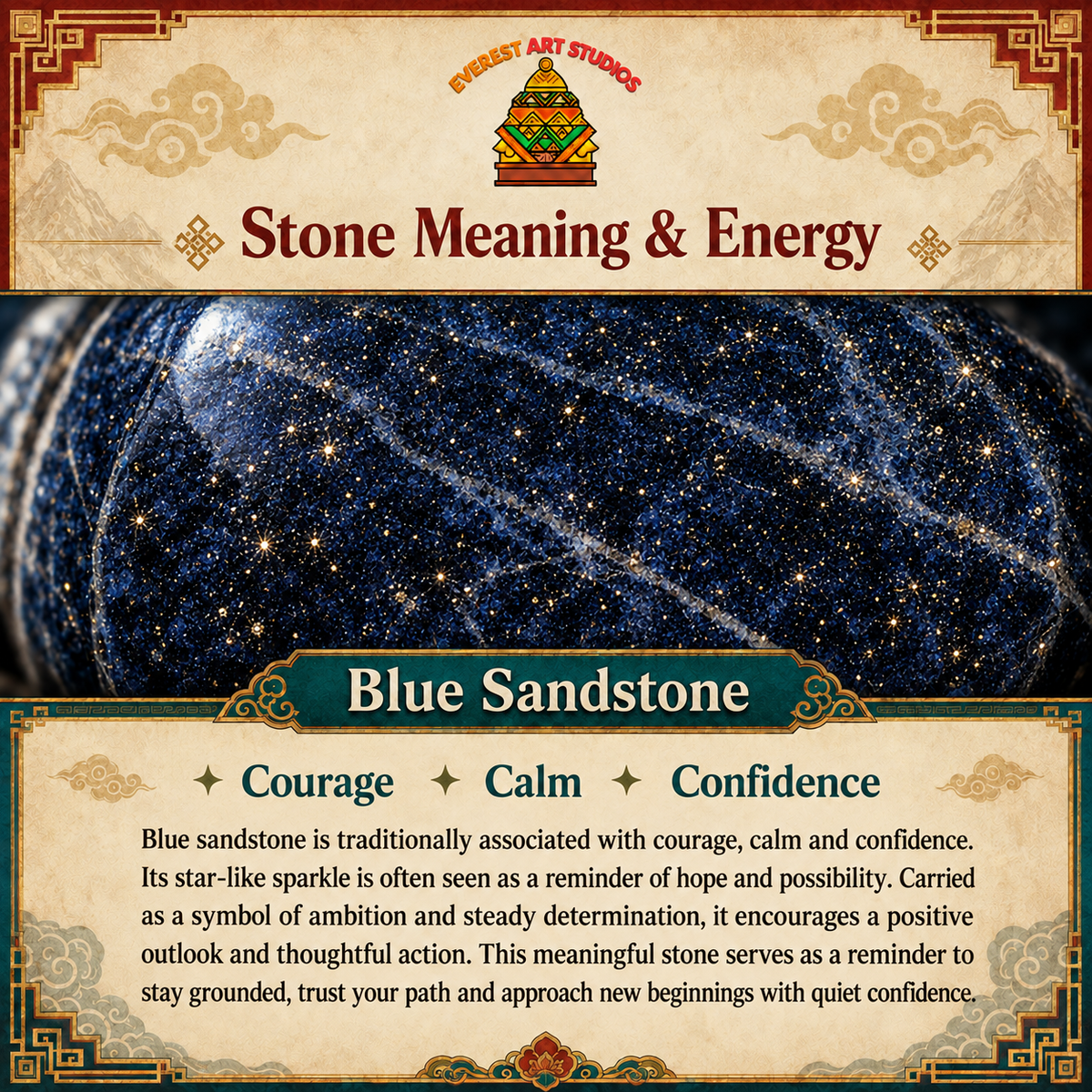 EverestArtstudios Blue Sandstone