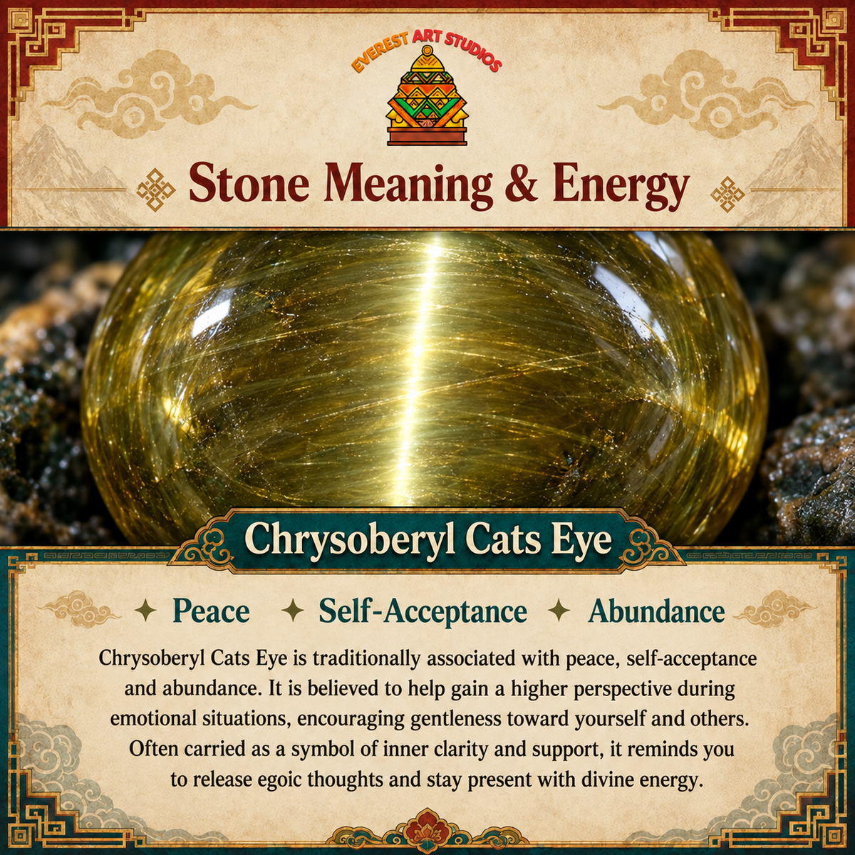EverestArtstudios Chrysoberyl Cats Eye